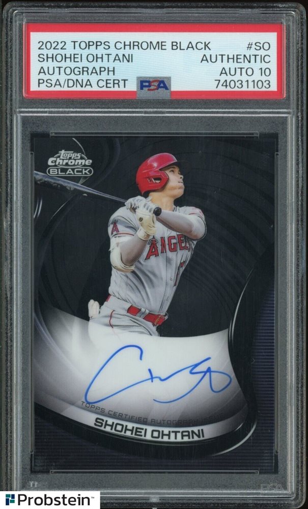 イチロー 直筆サイン PSA8 2022 Topps chrome black 2022 Topps Chrome Black Is A Black-Tie Only Premium Product