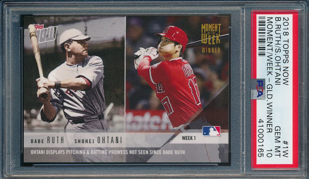 Auction Prices Realized Baseball Cards 2018 TOPPS NOW MOMENT