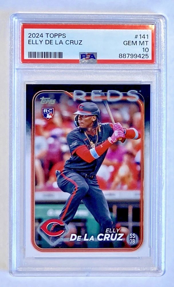 【貴重】_ＰSA9鑑定品_ELLY DE LA CRUZ_直筆オンカードサイン Auction Prices Realized Baseball Cards 2024 TOPPS STARS OF