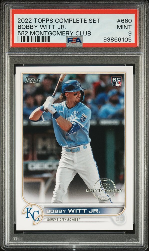 その他 2022 topps Montgomery Bobby Witt jr 2022 Topps Montgomery Club Complete Set Bobby Witt Jr