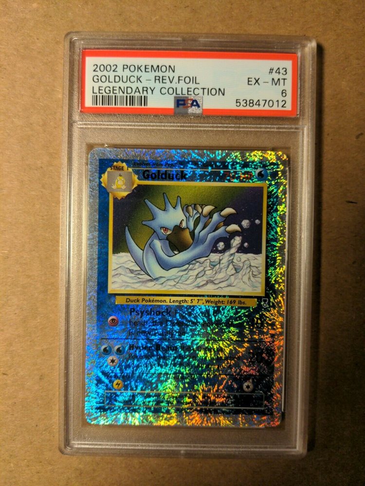 Legendary Collection Reverse Holo Golduck munimoro.gob.pe