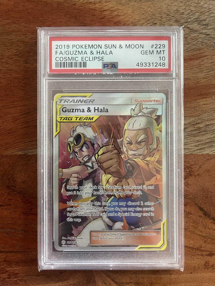 guzma pokemon card price Guzma & Hala SM12 105/095 SR