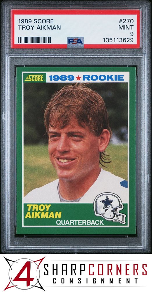Auction Prices Realized Football Cards 1989 SCORE Troy Aikman