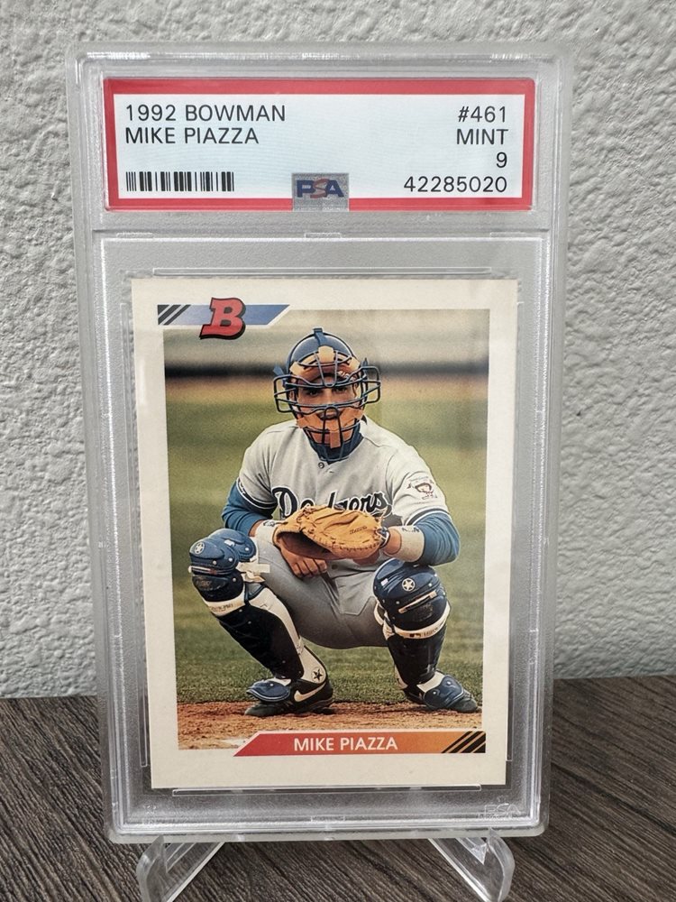 92 bowman mike piazza rc GM!!