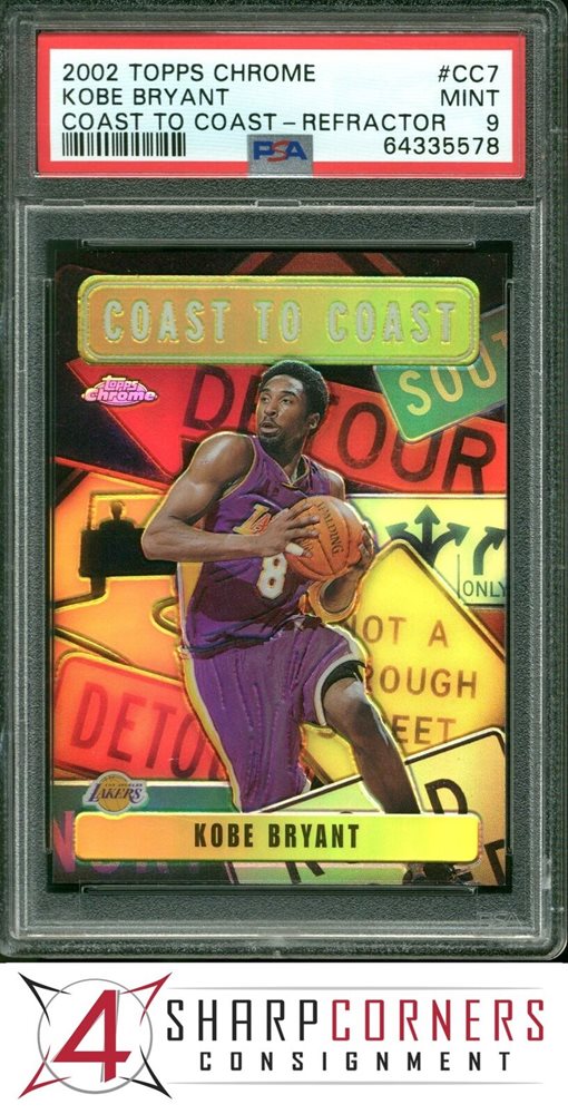 その他 Kobe Bryant Coast to Coast 2002 TOPPS CHROME CC7 KOBE BRYANT COAST-TO-COAST PRISTINE