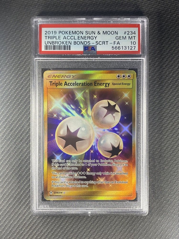 Auction Prices Realized Tcg Cards 2019 POKEMON SUN & MOON UNBROKEN