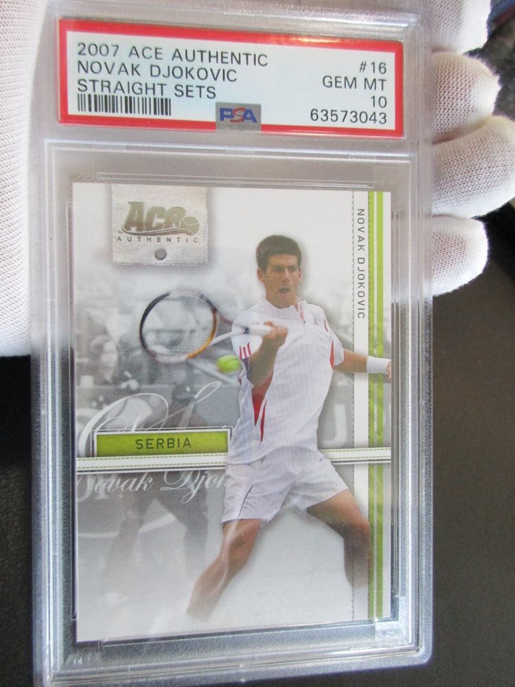 2007 レアPSA10‼️ルーキーカード　NOVAK DJOKOVIC RC Auction Prices Realized Misc Cards 2007 ACE AUTHENTIC