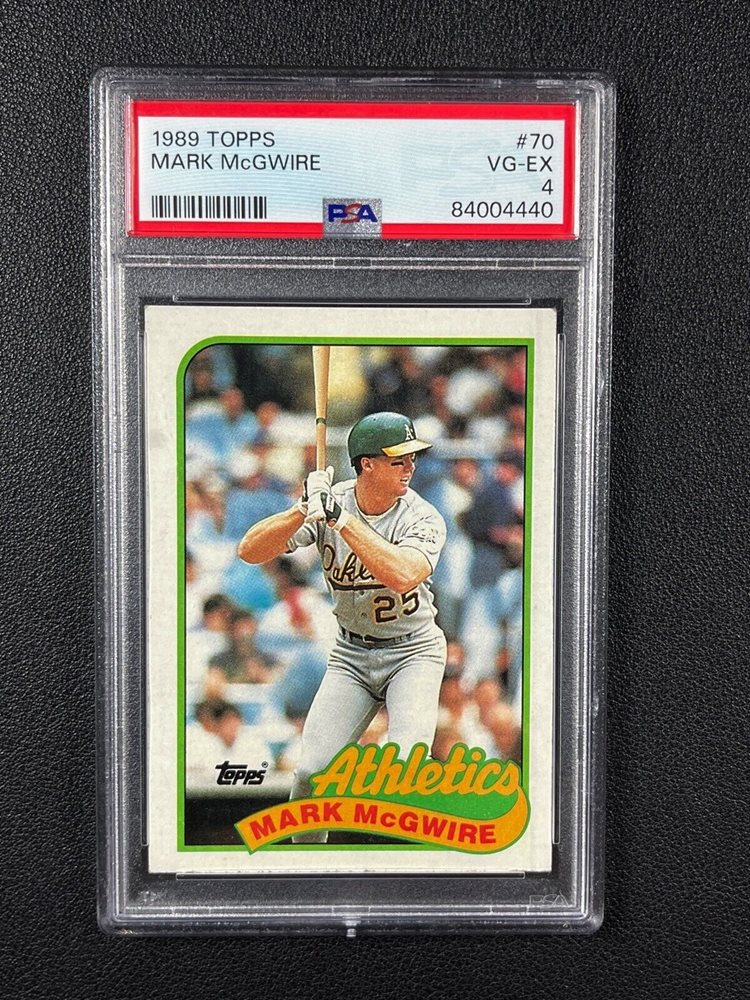 Carte De Baseball Mark McGwire #25 1990 - Mother's Cookies - Scellée Comme Neuve - OFC-2