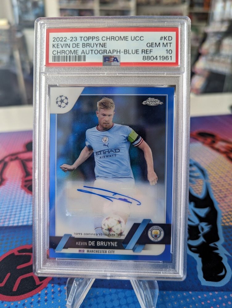 1of1 オンカードサイン Kevin De Bruyne， Manchester City