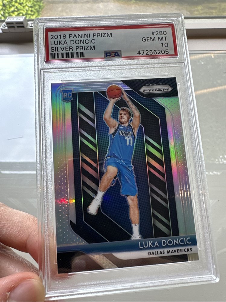 PSA10 ルカ・ドンチッチ 2018 シルバープリズム ルーキーカード 2018-19 Panini Prizm - Luka Dončić #280 Silver Prizm (RC