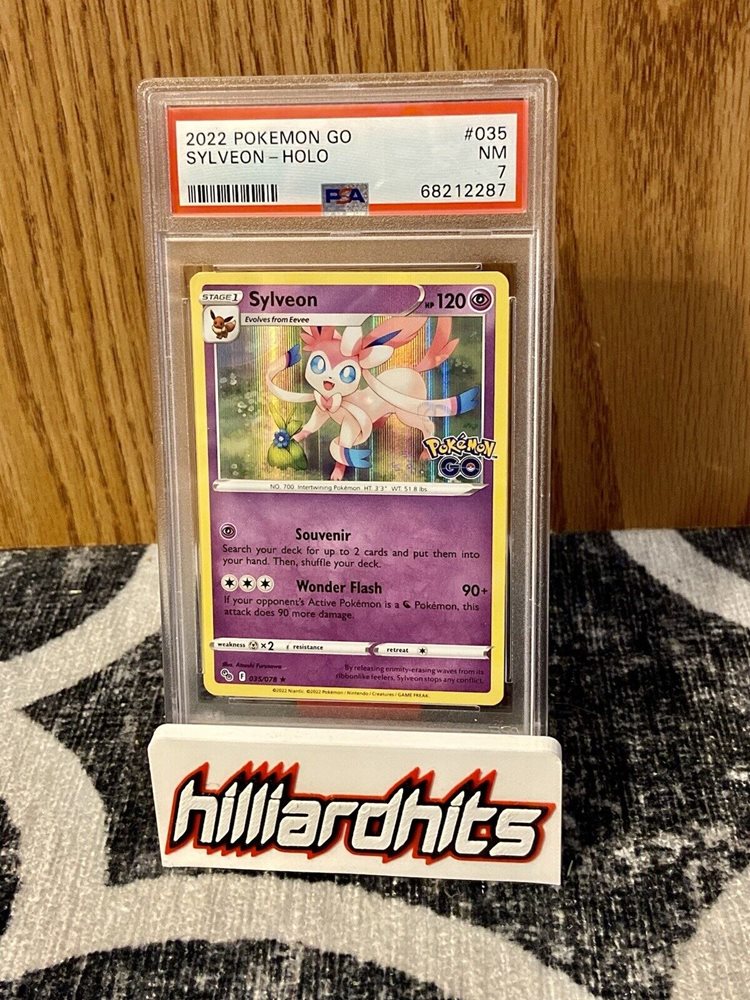 holographic blank cards Buy 2025 Sylveon Poke Ball Reverse Holo 40/131 main image 0