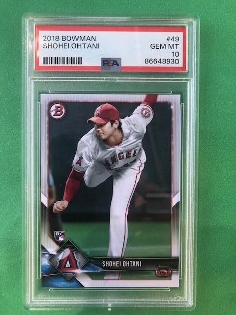 【大谷翔平 RC PSA10】2018 Bowman Shohei Ohtani Auction Prices Realized Baseball Cards 2018 BOWMAN CHROME