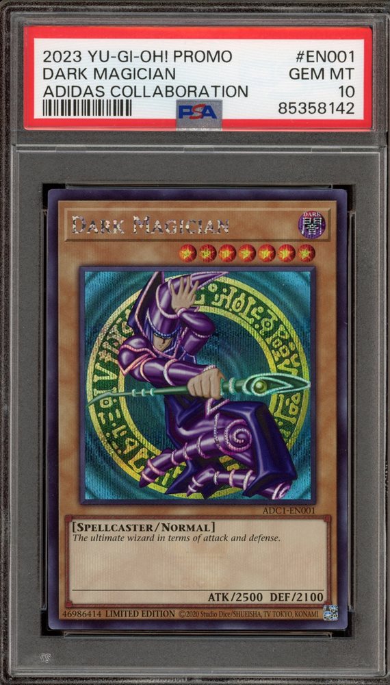 ブラックマジシャン　adidas　psa Auction Prices Realized Tcg Cards 2023 YU-GI-OH! PROMO Dark