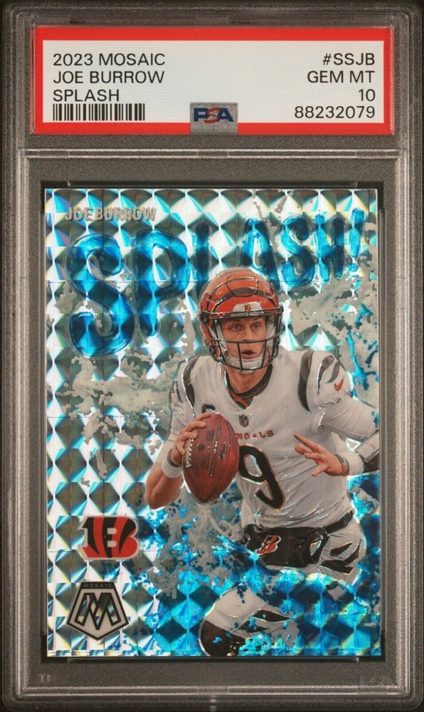 eBay Auction Item 386936850922 Football Cards 2023 Panini Mosaic Splash