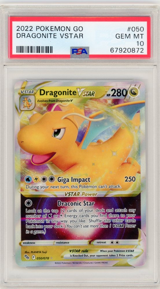 Auction Prices Realized Tcg Cards 2022 POKEMON GO Dragonite Vstar