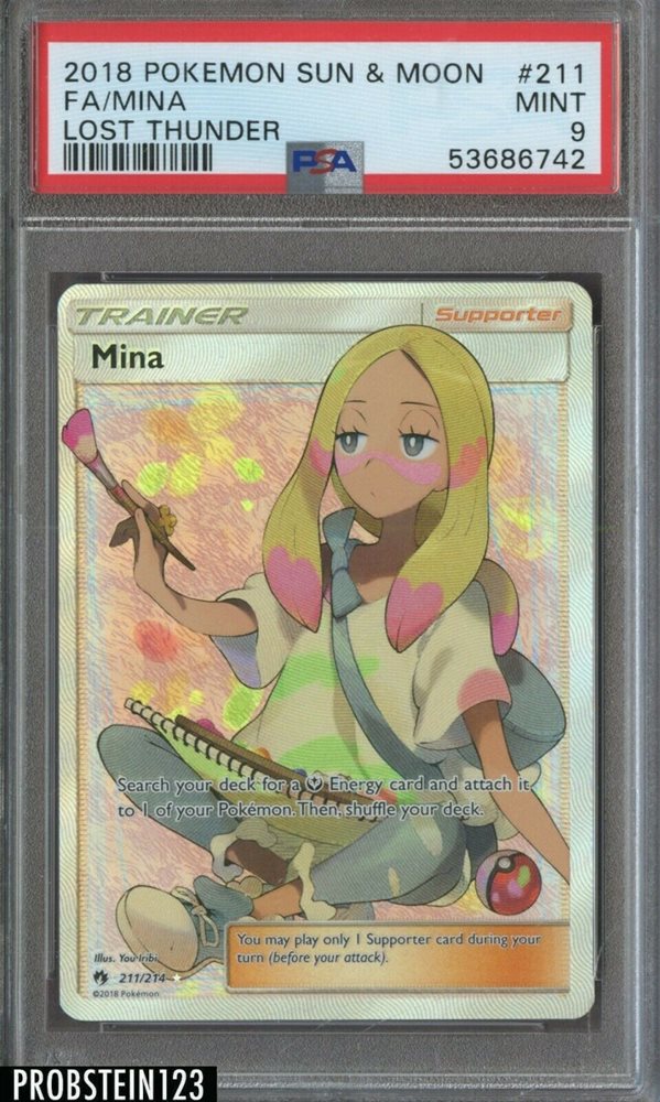 ポケモン - Mina PSA 10 GEM MINT Mina 211/214 Lost Thunder 