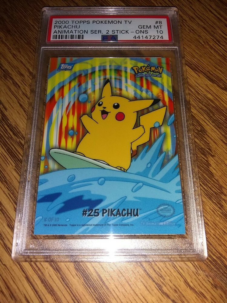 tv animation edition pokemon cards Pokémon 1999 Topps Series 1 TV Animation Edition