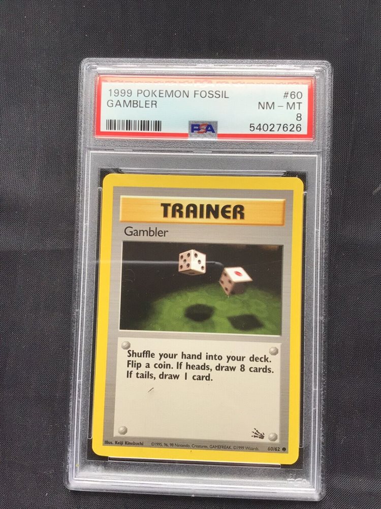 Auction Prices Realized Tcg Cards 1999 Pokemon Fossil Gambler