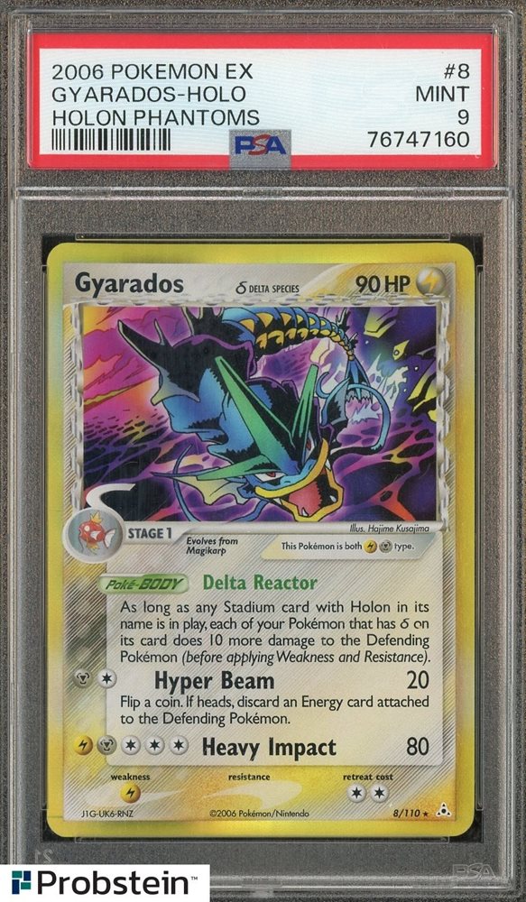 【PSA9】ギャラドス デルタ種/Gyarados Delta Species Gyarados (Delta Species) - Holon Phantoms - Pokemon Card