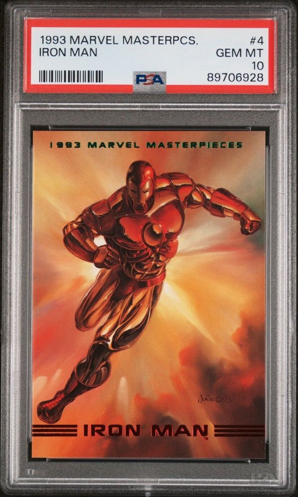 492枚限定 Marvel Masterpieces Iron Man 2022 UD Skybox Marvel Masterpieces IRON MAN Canvas Gallery