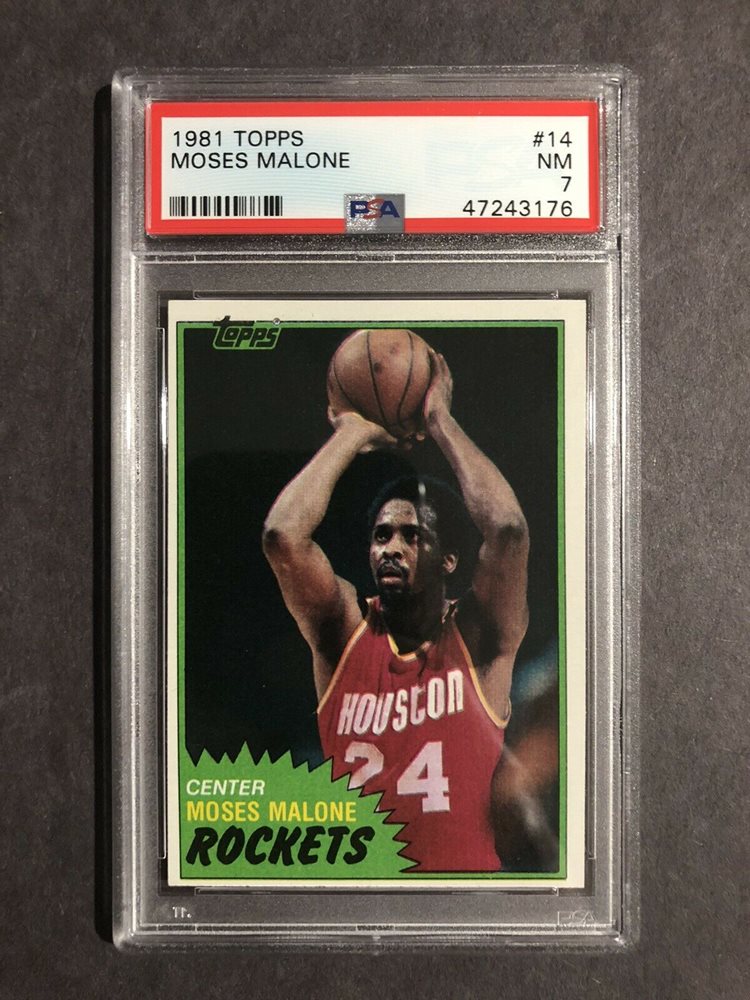 Auction Prices Realized Basketball Cards 1981 Topps Moses Malone