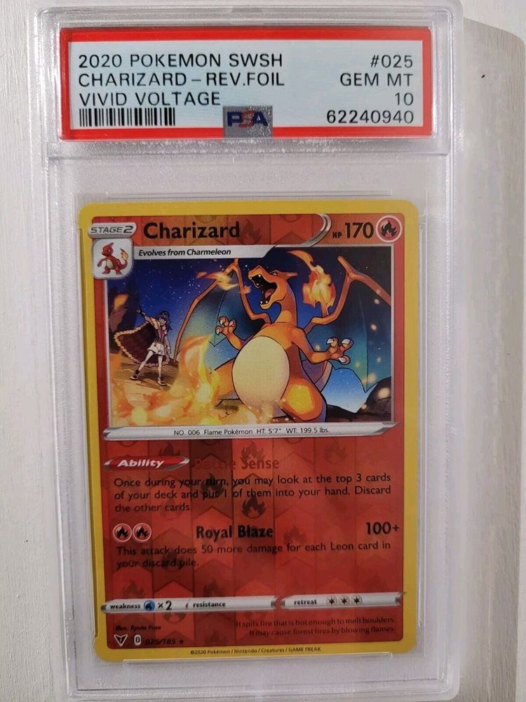 pokemon sword and shield charizard card value Pokemon: V SWSH050- & Promo Card- Champions Path- Holo Celebrate the incredible history of the TCG hobby by adding this Charizard V 2020 Pokemon Sword Pokemon SWSH: Sword & Shield