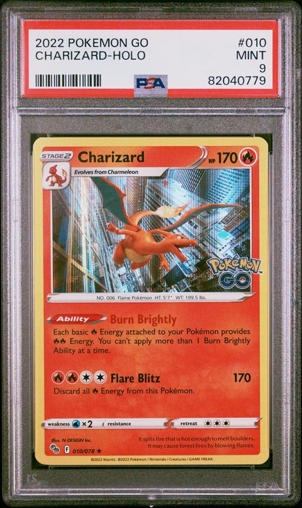 charizard gx pokemon card gold Pokemon Charizard GX Rainbow Stage-2 Gold Metal Card HP250 Pokemon Card  #147 NEW