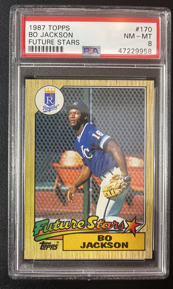 Auction Prices Realized Baseball Cards 1987 Topps Bo Jackson FUTURE STARS