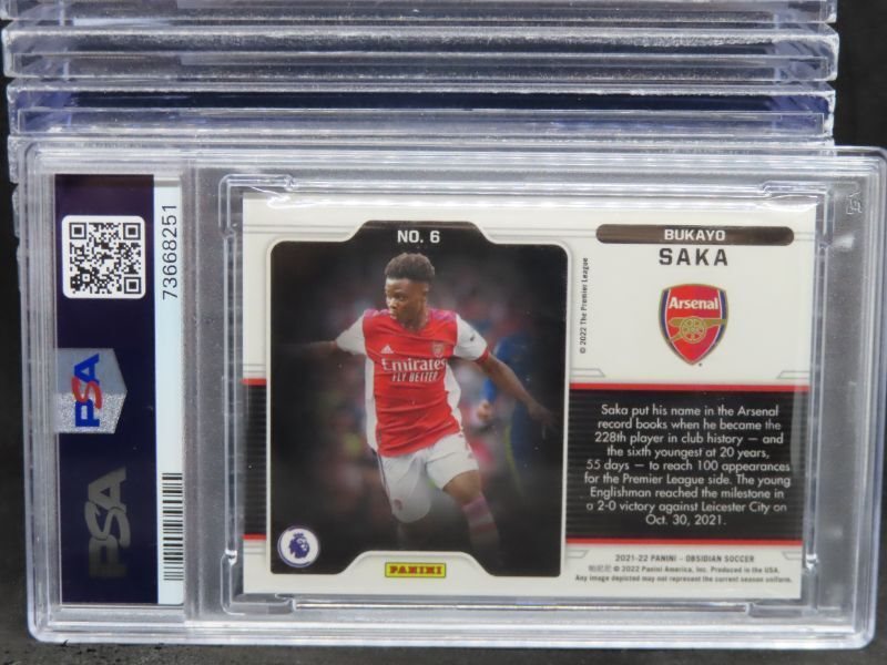 PANINI obsidian BUKAYO SAKA PSA10 ブカヨ サカ PANINI obsidian BUKAYO SAKA PSA10 ブカヨ サカ 2024-25 Panini