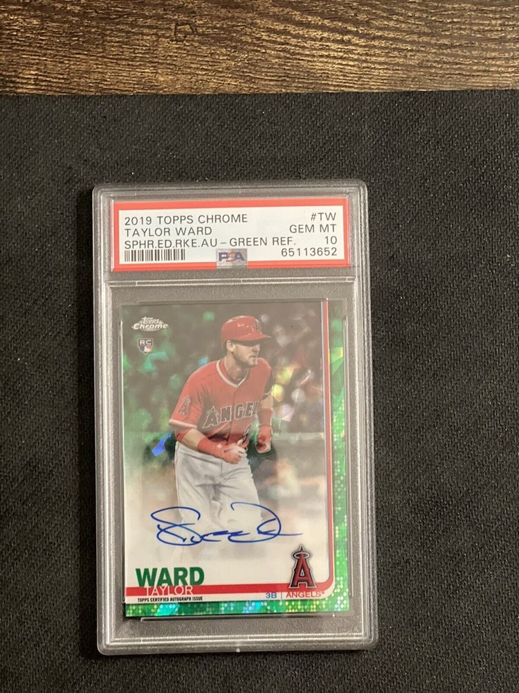 2019 Topps Sapphire RC 直筆サインPSA テイラーウォード 2019 Topps Sapphire RC 直筆サインPSA テイラーウォード