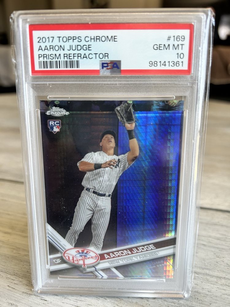 Auction Prices Realized Baseball Cards 2017 TOPPS CHROME Aaron Judge