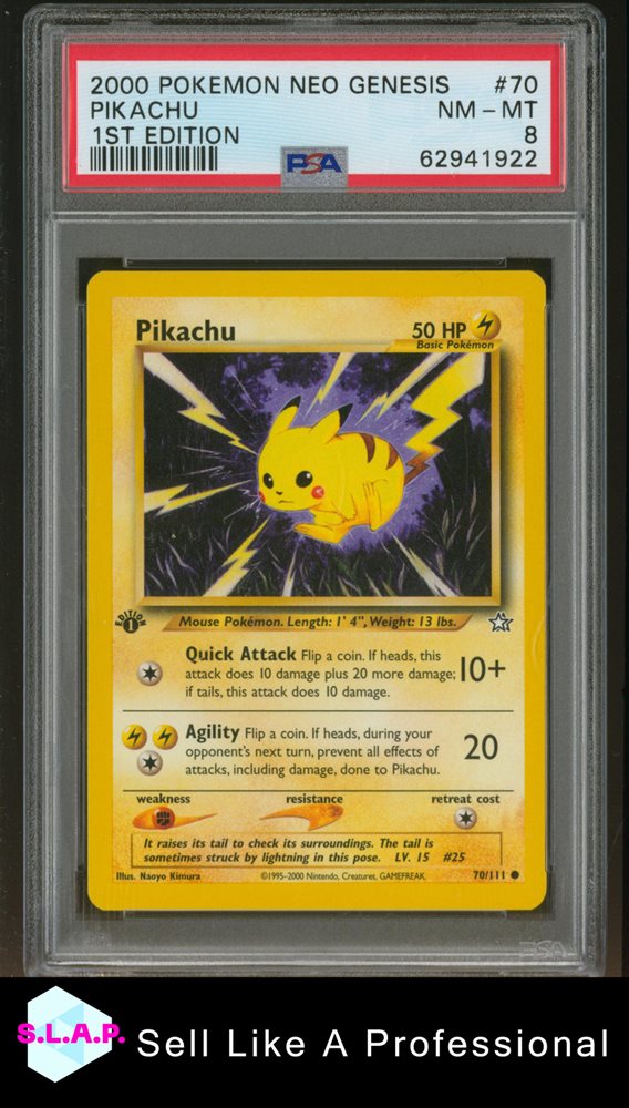 PSA10 ピジョット　123/128 カードe eカード　1st Auction Prices Realized Tcg Cards 2000 POKEMON NEO GENESIS