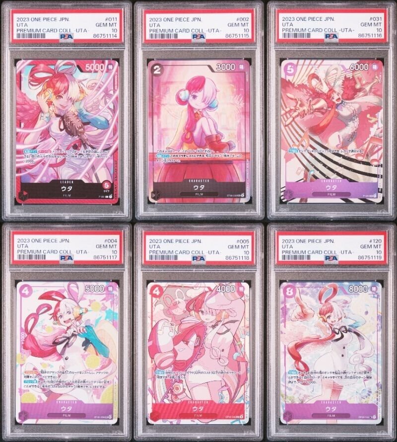 UTAページ② eBay Auction Item 296300914198 TCG Cards 2023 One Piece Japanese