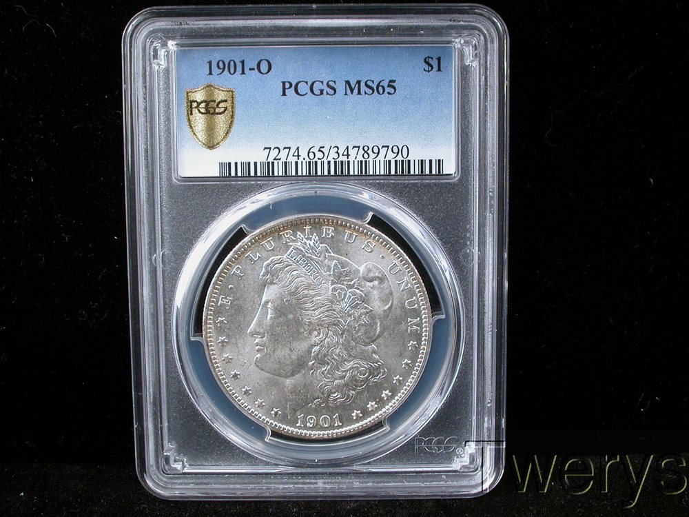 1901-O MORGAN SILVER DOLLAR $1 PCGS MS 65, MS65 - PCGS Auction Prices