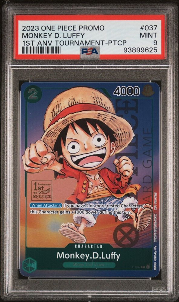 【PSA10】 MONKEY D. LUFFY CHINESE PROMO PSA 10 One Piece Card Game Luffy 25th Anniversary Premium