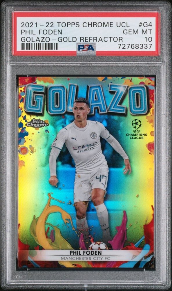 Panini WCCF 2017 Phil Foden PSA 10 フォーデン 2022-23 Panini