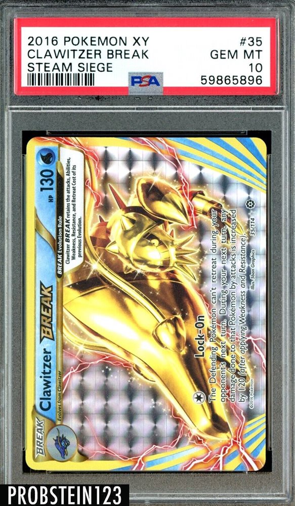 Auction Prices Realized Tcg Cards 2016 POKEMON XY STEAM SIEGE