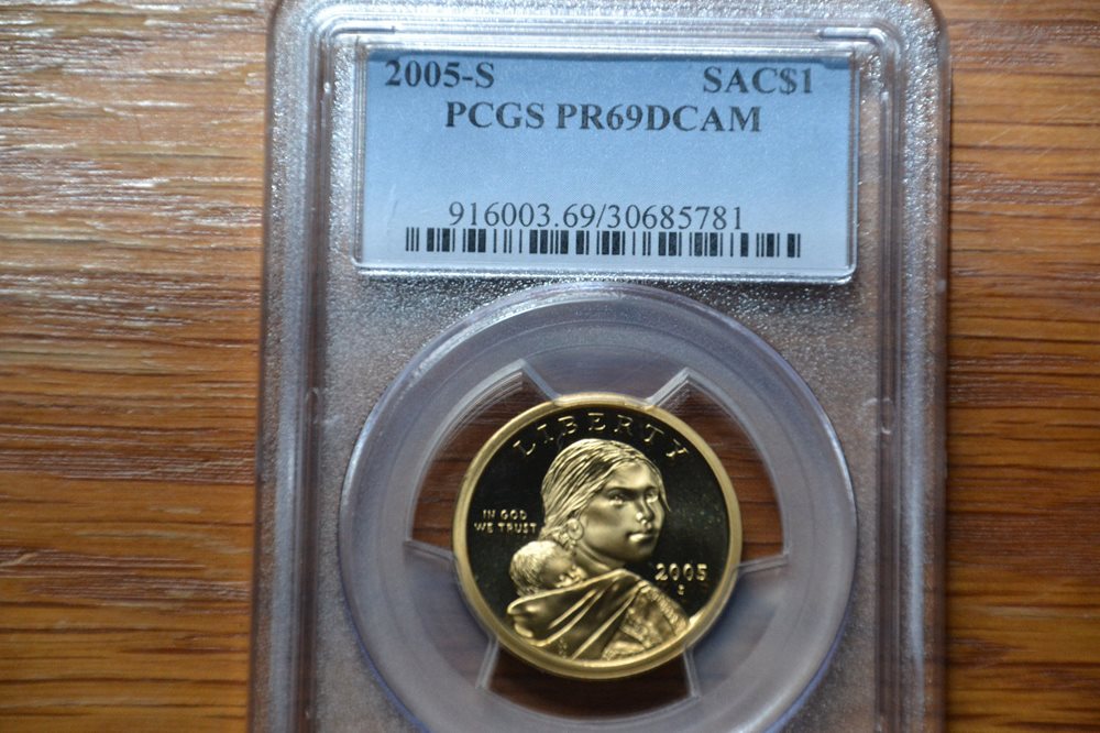 New PCGS Label 2009-S PCGS PR70DCAM Sacagawea $1 Dollar SAC