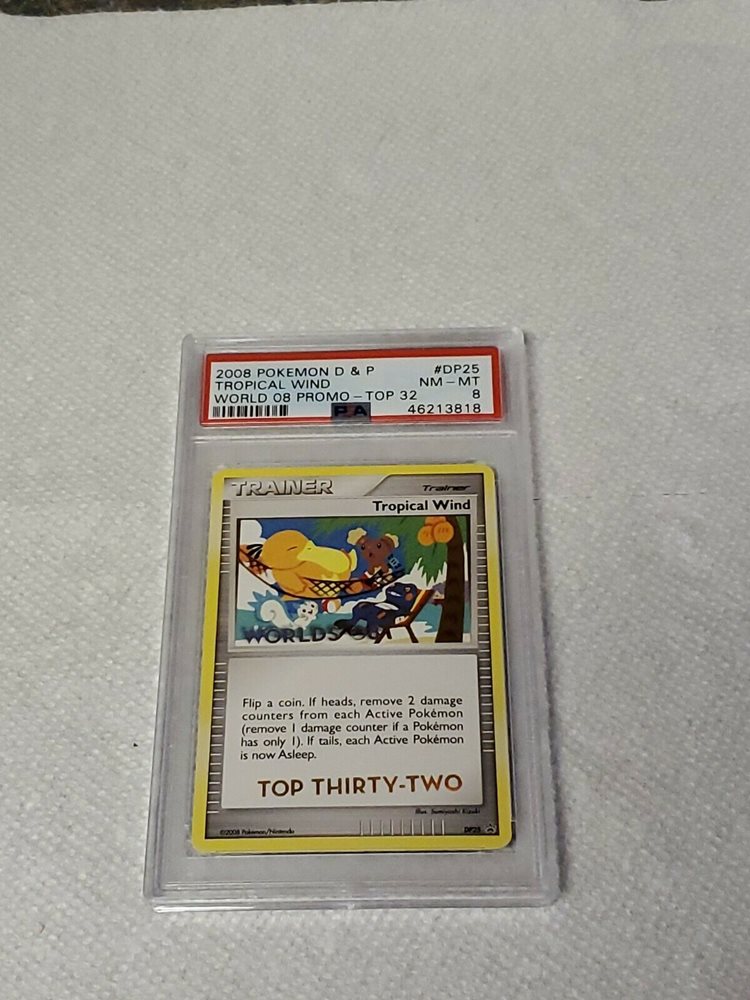 トロピカルウインド WORLDS 2008 プロモ - PSA NM-MT8 Auction Prices Realized Tcg Cards 2008 POKEMON DIAMOND