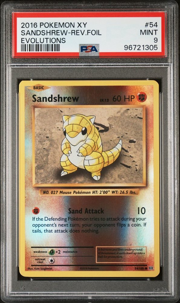 2016 sandshrew pokemon card value eBay Auction Item 305781109010 TCG Cards 2016 Pokemon XY Evolutions