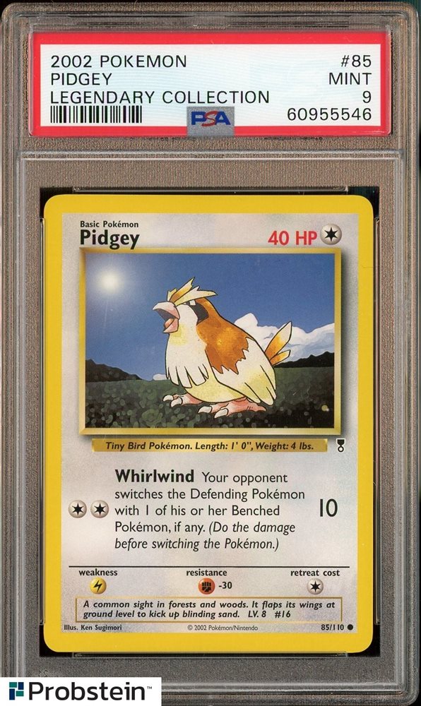 Auction Prices Realized Tcg Cards 2002 POKEMON LEGENDARY