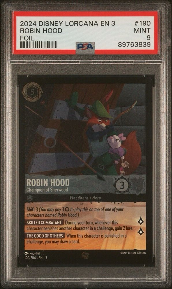 ロルカナ　ロビンフット 003-084 Robin Hood - Daydreamer Lorcana Card | Disney Lorcana