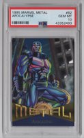 1995 Marvel Metal Trading Card #82 Apocalypse