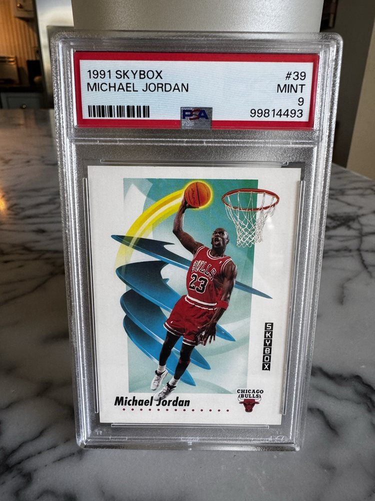 [お盆セール] 1991 Skybox マイケル ジョーダン PSA-10 1991-92 Skybox #583 Michael Jordan PSA 10 Graded Basketball Card