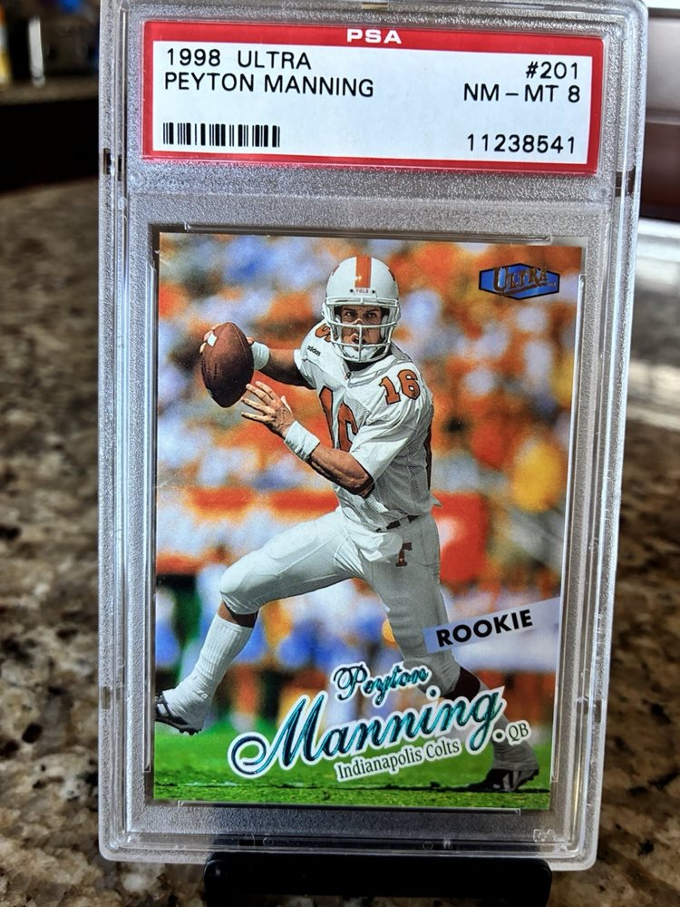 Auction Prices Realized Football Cards 1998 ULTRA Peyton Manning