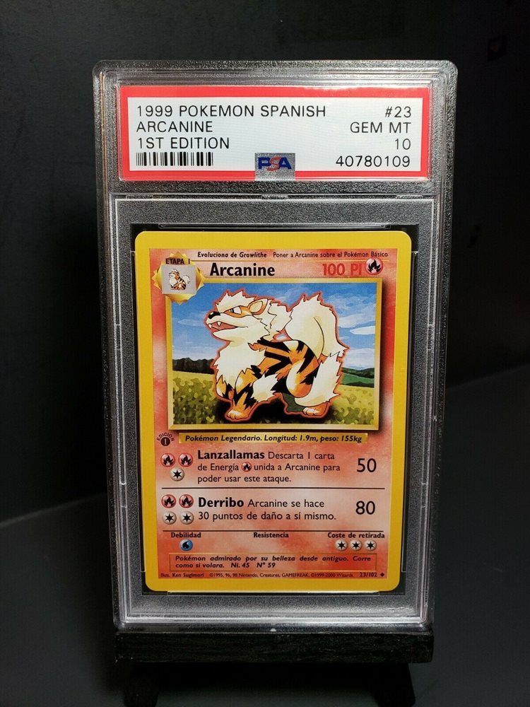 eBay Auction Item 224772360869 Tcg Cards 1999 Pokemon Spanish