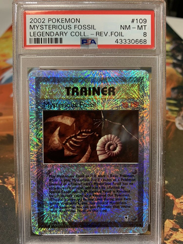 POKEMON LEGENDARY COLLECTION MYSTERIOUS FOSSIL #109 PSA 10 GEM MINT #*