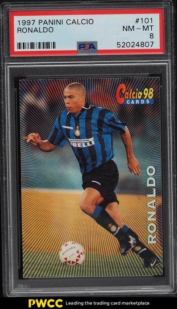 Auction Prices Realized Soccer Cards 1997 PANINI CALCIO '98 Ronaldo