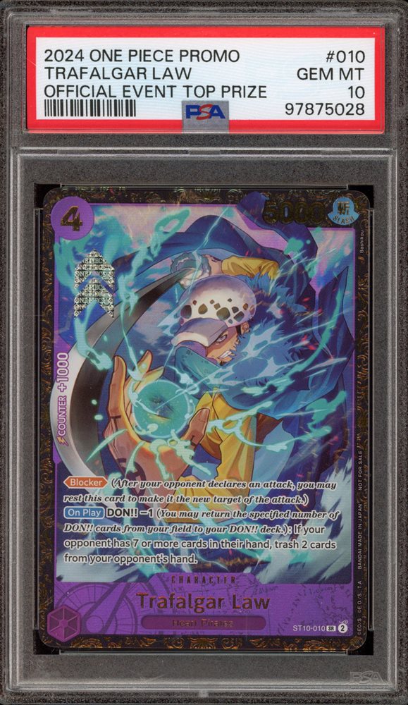 Auction Prices Realized Tcg Cards 2024 ONE PIECE PROMOS