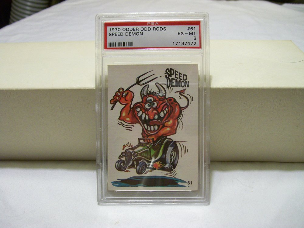 Odd Rods Banzai Auction Prices Realized Non-Sport Cards 1970 ODDER ODD RODS Speed Demon